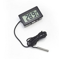 Sensor pemeriksa termometer Digital TPM-10, untuk bak mandi dan komponen elektronik FY-10 kulkas