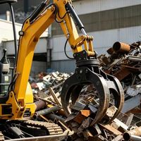 Lightweight Hydraulic Rotary Grab Excavator Attachment Powerful Timber Wood Grapple 360 Rotating Rock Grapple