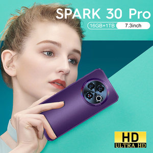 Teléfono inteligente <span class=keywords><strong>Techno</strong></span> <span class=keywords><strong>Spark</strong></span> 30 Pro 5G Original 10-Core HD 2K Pantalla 8000 Mah Android 13 Plus10 16GB + 1TB Memoria 108MP Precio bajo - Product Image 6