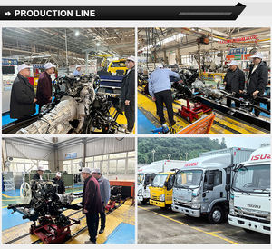 Camion de plate-forme à plat d'ascenseur de roue de dépanneuse de 10T à vendre l'usine d'Isuzu - Product Image 3