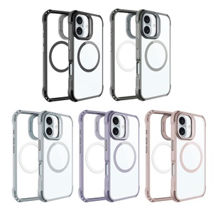 Trend ing Magnetic Wireless Charging Handy hülle für <span class=keywords><strong>iPhone</strong></span> 15 16 Pro Bracket Lens Handy hüllen für <span class=keywords><strong>iPhone</strong></span> 16 - Product Image 6