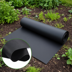 แผ่นปูพื้นแบบไม่ทอความหนาแน่นสูง ขนาด 3 ฟุต x 100 ฟุต สำหรับควบคุมวัชพืช อุปกรณ์ทำสวน ระบายอากาศได้ดี เป็นมิตรกับสิ่งแวดล้อม - Product Image 2