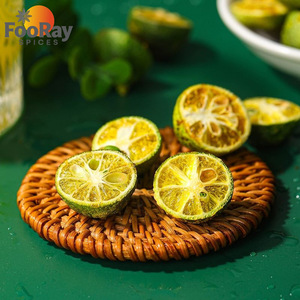 Rodajas de Kumquat Verde Deshidratadas Premium FD, Mitades de Calamansi, Ingrediente Base Ideal para Preparar Té de Frutas e Infusiones Herbales - Product Image 1