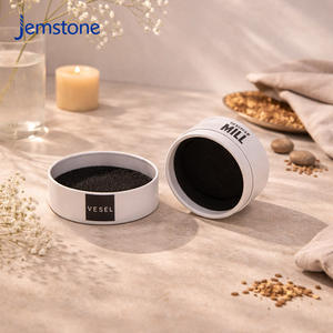 Caja de Embalaje de Cartón Kraft Reciclable con Logotipo Personalizado para Exfoliante Facial, Envase Rígido para Crema Facial, Vela, Tubo de Papel - Product Image 6