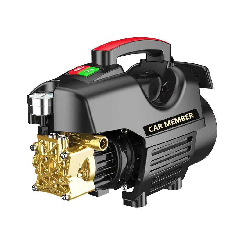 Портативная мини-машина высокого давления для мойки автомобиля мощностью 2000 Вт для дома, сада, водных растений, мойка почвы высокого давления для мойки автомобиля