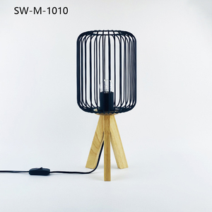 Lampe <span class=keywords><strong>de</strong></span> table moderne vintage en bois et métal avec fil <span class=keywords><strong>de</strong></span> <span class=keywords><strong>fer</strong></span>, 220V LED, pour <span class=keywords><strong>la</strong></span> décoration <span class=keywords><strong>de</strong></span> <span class=keywords><strong>la</strong></span> maison, idéale pour les restaurants et bars - Product Image 6