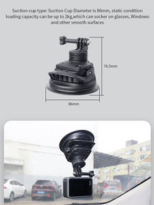 Base de ventosa para soporte de cámara VINmounts, compatible con GoPro Hero, VIN-B-XP3 - Product Image 4
