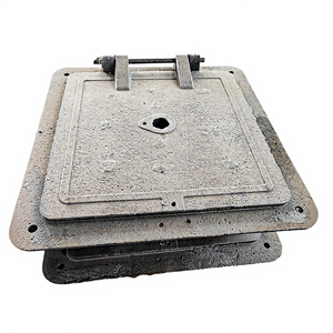 Portes de fournace en fonte robustes de haute qualité, antidéflagrantes, certifiées CE, composants de chaudière à vapeur, alimentées au charbon et à <span class=keywords><strong>la</strong></span> biomasse - Product Image 4