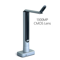 Escáner Visualizador Digital Portátil Profesional para Enseñanza, Cámara con Resolución 4K, Inalámbrico, de Aleación de Aluminio, Tamaño A3/A4