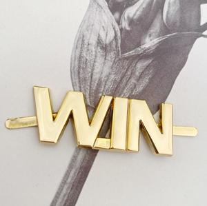 Accessoire de sac à main de forme personnalisée avec logo en métal pièces et accessoires de sac de lettres - Product Image 2