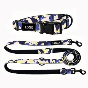 <span class=keywords><strong>Collar</strong></span> y correa para perro con patrón ajustable, manos libres, táctico, alta calidad - Product Image 3