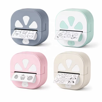 Imprimante d'étiquettes thermique portable de 2 pouces (57 mm) pour batterie de 1300 mAh, sans encre, pour la création d'étiquettes adhésives