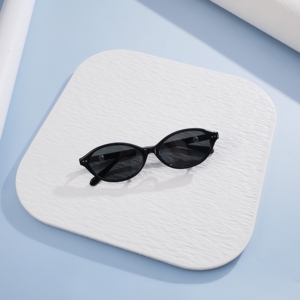Lunettes de soleil œil de chat Y2K tendance pour femme, monture ovale rétro, petites lunettes vintage en acétate pour femme, vente en gros, nouvelle arrivée - Product Image 3