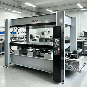 Presse à chaud hydraulique pour lamination du <span class=keywords><strong>bois</strong></span>, équipement de formage de planches légères en hêtre avec film mélaminé pour étagères à chaussures en <span class=keywords><strong>bois</strong></span> - Product Image 1