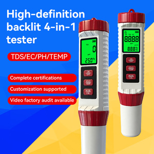 Testeur d'<span class=keywords><strong>eau</strong></span> numérique portable 4 en 1 PH EC TDS Température, détecteur de haute précision avec grand écran, moniteur de qualité de <span class=keywords><strong>l</strong></span>'<span class=keywords><strong>eau</strong></span> pour <span class=keywords><strong>l</strong></span>'irrigation agricole - Product Image 4