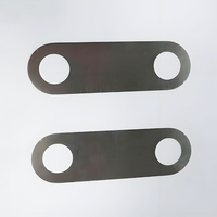Support vertical pour caméra en acier à ressort découpé au laser sur mesure, 255 mm * 70 mm, épaisseur 0,5 mm, surface lisse, ODM OEM