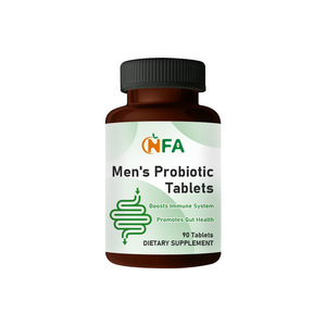 Comprimés Probiotiques de Qualité Supérieure pour Hommes – Complément Alimentaire avec Lactobacillus Fermentum pour Soutenir le Système Digestif - Product Image 1