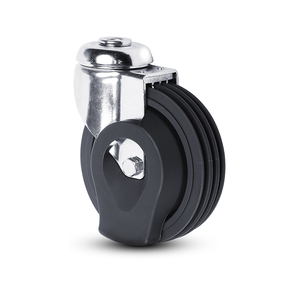 Shopping Cart Walkway <strong>Casters</strong> Single Ball Bearing With Thread Guards Polyurethane <strong>Caster</strong> Wheels Trolley <strong>Casters</strong> - Product Image 2