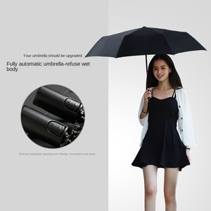 Hiện đại 116cm tự động mưa ô với mặt trời thành phố Thiết kế 190T polyester chất liệu an toàn du lịch bán buôn bởi nhà sản xuất - Product Image 2