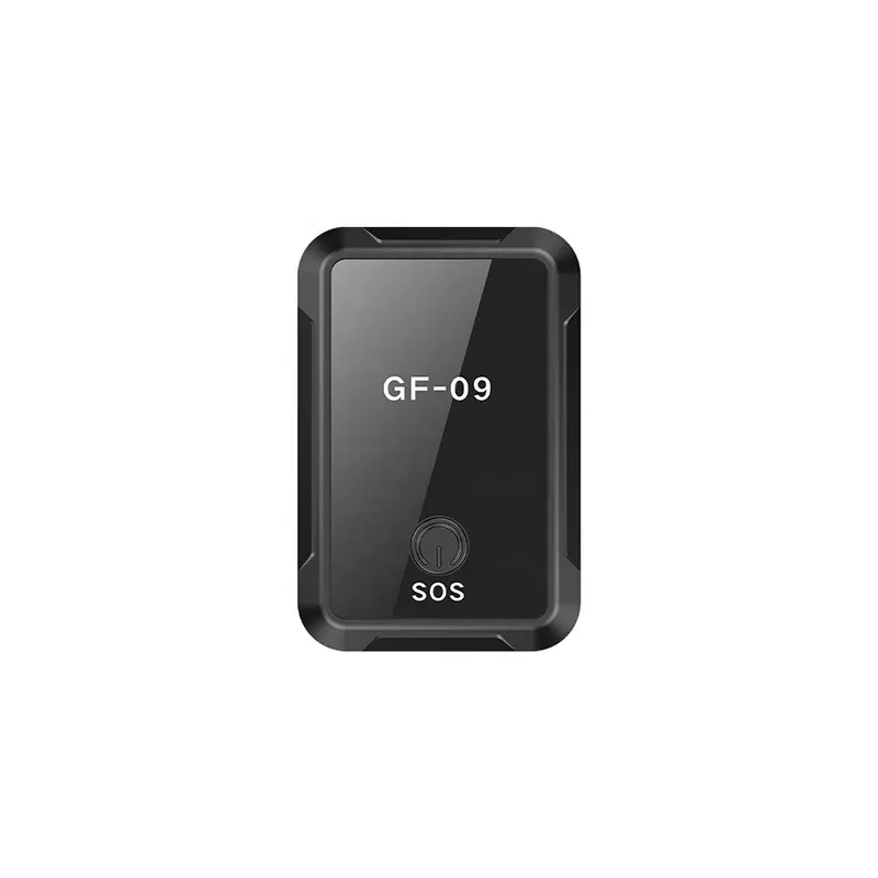 เครื่องติดตาม GPS GF09ขนาดเล็กแบบเรียลไทม์อุปกรณ์ติดตามแม่เหล็กสำหรับระบุตำแหน่งรถมอเตอร์ไซด์รถยนต์