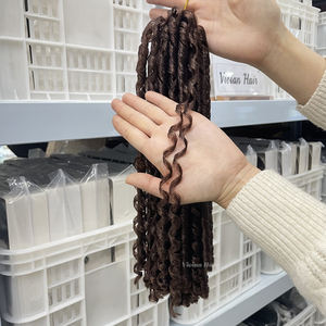 Extensions <span class=keywords><strong>de</strong></span> cheveux Kanekalon Cabelo <span class=keywords><strong>Nina</strong></span> Softex 3X Pauqre 14 pouces, Dreadlocks Cabelos <span class=keywords><strong>Nina</strong></span> Softex 400g, Crochet 210g, Tresses Longues - Product Image 2