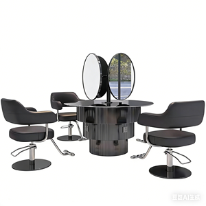 Miroir sur pied tendance pour salons de coiffure, zones de coloration, salons de célébrités d'Internet et salons de coiffure branchés - Product Image 4