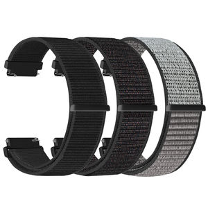 Bracelets de montre de 18 mm pour Garmin <span class=keywords><strong>Venu</strong></span> <span class=keywords><strong>2S</strong></span>/<span class=keywords><strong>Venu</strong></span> 3S/<span class=keywords><strong>Vivoactive</strong></span> 4S/Vivomove 3S/Forerunner 255s/255s Music/265s, bracelets de montre pour hommes et femmes - Product Image 1