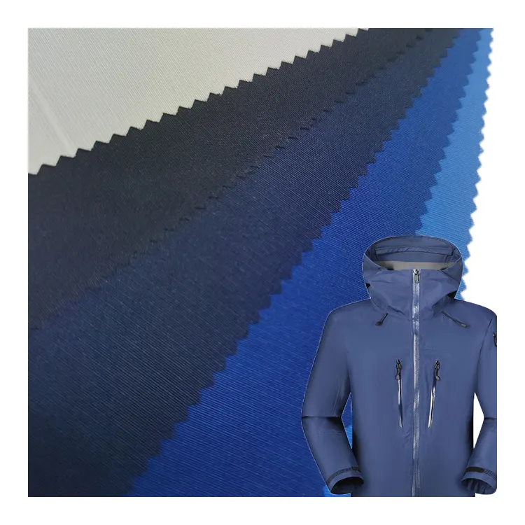 Wr Ripstop 4 Way Stretch 100 Polyester Waterdichte Stof Voor Kleding Wandelen Jassen Broek