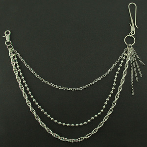 2026 Hot Selling Personalized Simple Design Men's Pants <b>Chain</b> Multi Layer Alloy <b>Waist</b> Hanging <b>Chain</b> Fashion Jewelry Wholesale - Product Image 1