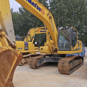 รถขุดตีนตะขาบ Komatsu PC200LC มือสองรับประกันคุณภาพ น้ำหนัก 20 ตัน พร้อมแบริ่งเครื่องยนต์ ปั๊ม PLC ระบบไฮดรอลิกที่มั่นคง พร้อมรายงานประกอบ - Product Image 2