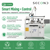 Machine de distribution et de scellement automatique de colle époxy liquide bicomposante PU, certifiée ISO CE, à 3 axes, avec servomoteur, modèle ab 2k