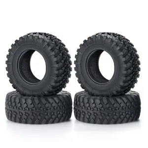 New 38mm Soft Rubber Tires Tyres for Kyosho 1/18 Jimny Upgrade Parts Accessories