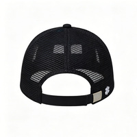 Casquette de camionneur décontractée pour homme en maille, 5 panneaux, respirante, avec panneau avant en tissu imperméable et broderie, pour le cyclisme et les sports en toutes saisons