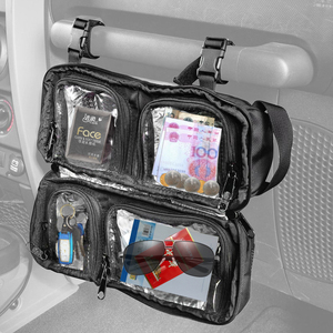 Organisateur de siège arrière universel multifonctionnel, sac de rangement en tissu <span class=keywords><strong>Oxford</strong></span> 600D, poches en PVC imperméables, pliable pour vélo et voiture - Product Image 2