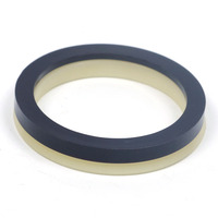 Joint d'étanchéité compact OUY en NBR PA pour vérin hydraulique, joint d'huile de tension pour excavatrice, chariot élévateur, pièces robustes