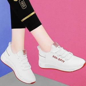 Shoes for Women Casual <b>Slip</b> on Sneakers <b>Lady</b> Summer Sport Walking Tennis Shoes Comfortable Running Flats - Product Image 3