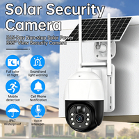 Cámara Solar Wifi de Vigilancia para Granjas Avícolas y Gallineros, con Tarjeta SIM 4G, Visión Nocturna Infrarroja de Alta Definición y Acceso Remoto