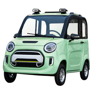 Camioneta Eléctrica Ligera con Tracción Trasera, Auto Chino con Asientos de Cuero, Baca Metálica, Cámara, Pequeña y Económica - Product Image 1