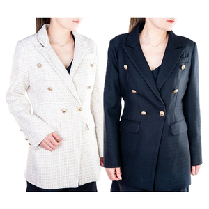 Costume et smoking cintré pour femmes, veste de bureau, double boutonnage, slim, collection <span class=keywords><strong>2022</strong></span> - Product Image 1