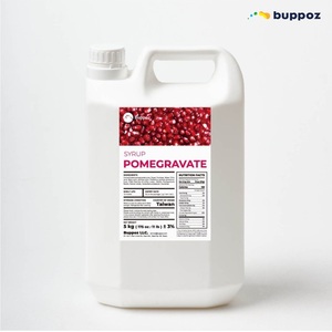 Jarabe de Granada Buppoz para Té Boba, Botella de 5 kg - Product Image 1