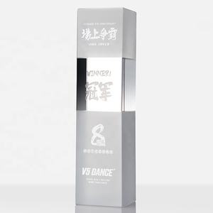 ยอมรับของขวัญทางธุรกิจการออกแบบรางวัลคริสตัลบล็อกคริสตัลรางวัลแก้วคริสตัล 3 มิติ - Product Image 6