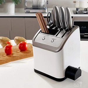 Support de couteaux désinfectant UV intelligent à stérilisation automatique pour la cuisine - Product Image 1