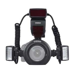 YONGNUO YN24EX E-TTL <span class=keywords><strong>Flash</strong></span> Macro Lumière Rapide 5600K avec 2 Têtes de <span class=keywords><strong>Flash</strong></span> et 4 Anneaux Adaptateurs pour <span class=keywords><strong>Canon</strong></span> EOS 1Dx 5D3 6D <span class=keywords><strong>7D</strong></span> 70D 80D - Product Image 5