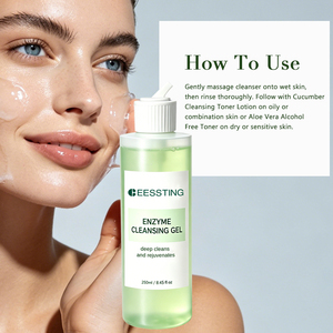 Gel Limpiador Facial de Enzimas Verdes de Alta Calidad para el Cuidado Facial, Blanqueador, Exfoliante, Limpiador Facial para Piel Grasa - Product Image 5