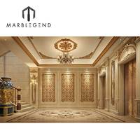Decoración de Interiores de Casas de Lujo, Diseño Clásico de Villas, Servicios de Diseño de Interiores en 3D para Viviendas