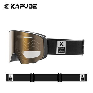 Gafas de Esquí Kapvoe con Visor Abatible, Talla Única, Material de PC, Protección para Deportes de Nieve en Exteriores, Todo Clima - Product Image 5