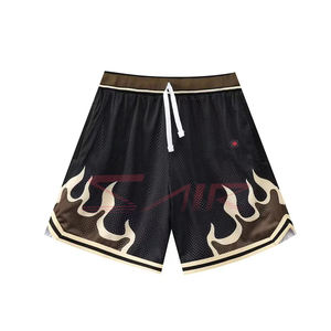 Pantalones cortos de sublimación con estampado de moda de verano, pantalones cortos de malla para hombre, pantalones cortos con cintura elástica hechos en Pakistán - Product Image 4