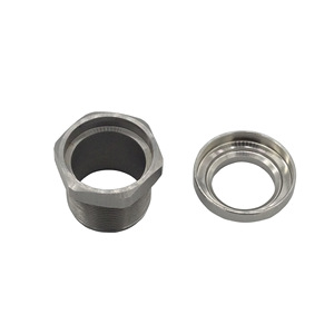 Pièce métallique usinée CNC de 50 mm de diamètre, personnalisable, de précision, pour usage industriel - Product Image 1
