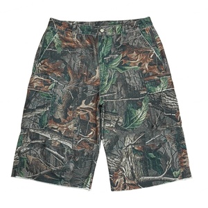 Pantalones Cortos de Camuflaje TOPSHOW con Estampado Digital Completo, Pantalones Cortos Cargo de Lona con Camuflaje Real Tree para Hombre - Product Image 1