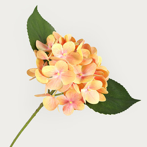 Fiore Artificiale per Decorazione Casa, Ortensia in Poliestere Effetto Naturale, Fiore per Matrimonio Stampato in 3D - Product Image 6